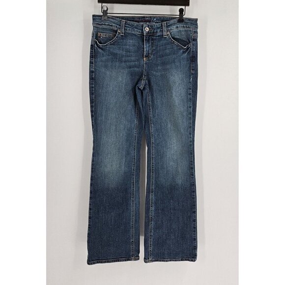 Tommy Hilfiger Denim - Tommy Hilfiger Jeans 8S Womens Regular Size Freedom Boot Cut Blue Denim